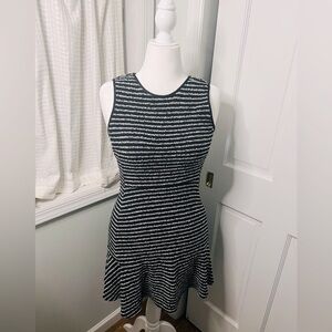 #139 THEORY • STRIPED SUMMER KNIT DRESS